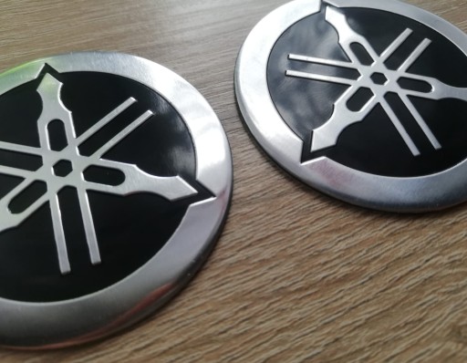 Yamaha логотип 3D Камертон 55мм 2x FJR MT R1 Грізлі