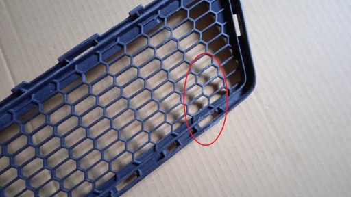 griglia Paraurti medio Anteriore TOYOTA VERSO 09-13