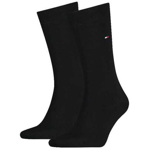 Pánske Ponožky Tommy Hilfiger Men 371111 Čierne