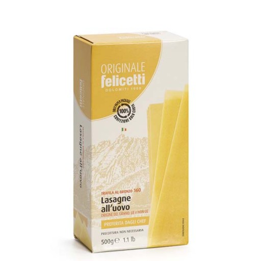 Makaron LASAGNIE UOVO FELICETTI ORYGINALE 500 g - Jajeczny