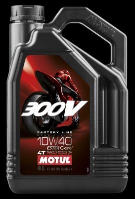 MOTUL 104121 OIL 10W40 4L 300V 4T FL / МОТОЦИКЛИ
