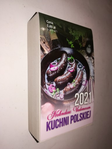 KALENDARZ Wydzieranka 2021 - Vademecum Kuchni Pols