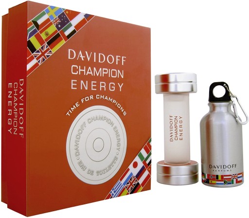 davidoff champion energy woda toaletowa 90 ml   zestaw