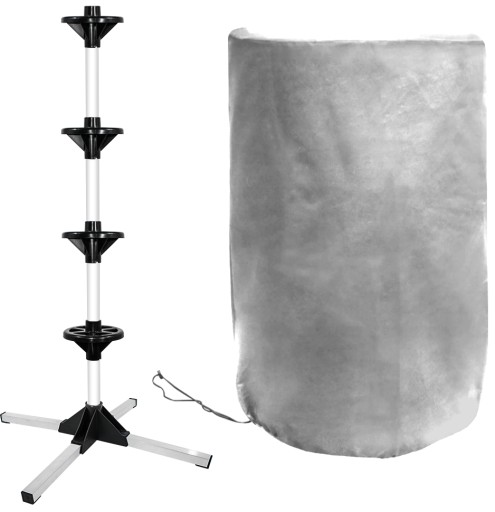 КОЛЕСНАЯ СТОЙКА ВЕШАЛКА КНИЖНАЯ ПОЛКА СТОЙКА + ЧЕХОЛ