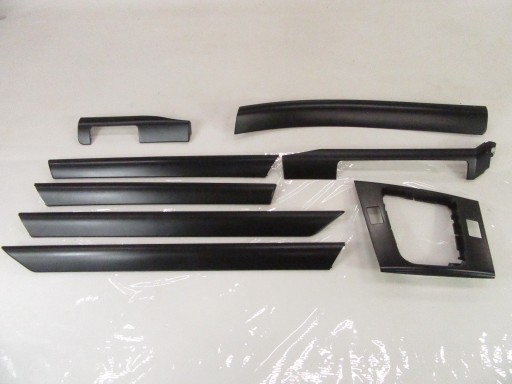 Dekory modanatura ozdobne BMW E46 berlina Kombi Komplet Europa nero Mat metalik