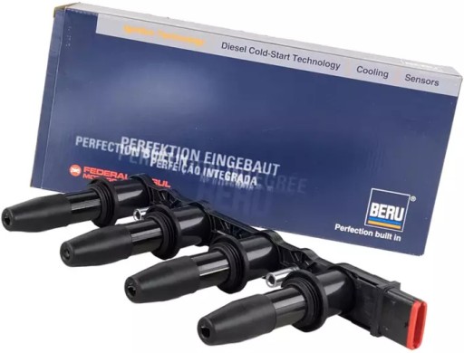 ZS427 - Катушка зажигания beru opel astra g zafira a 1.6 16v