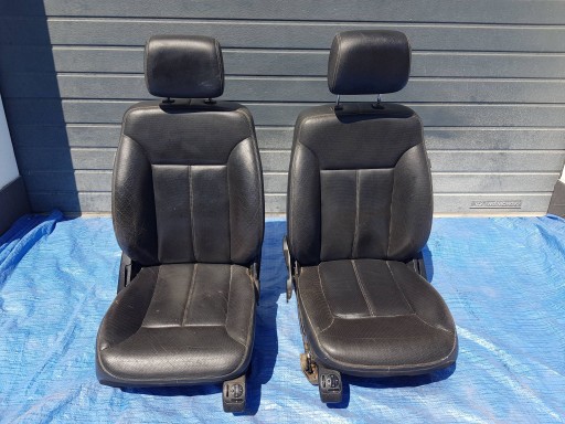 Komplet Sitze Sitze WENTYLOWANE GRZANE rechts links Mercedes ML W164 ANGLIK