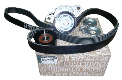 117206746R - КОМПЛЕКТ БІЛЬШОГО РЕМЕНЯ. DACIA DUSTER (10 ORG REN