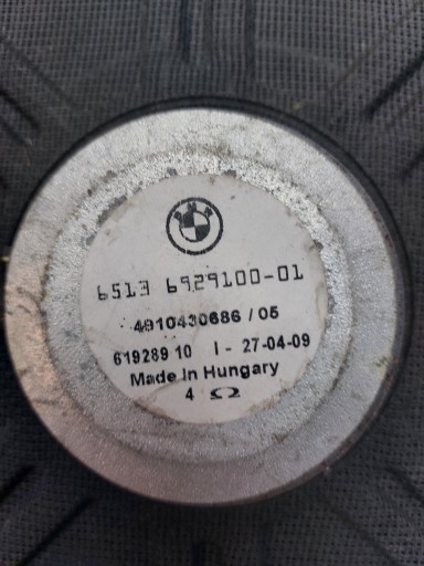 speaker NISKOTONOWY left BMW E60 E61