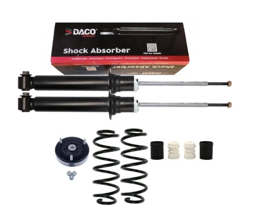 561510 - Задние амортизаторы daco, полный комплект bmw 5 e39