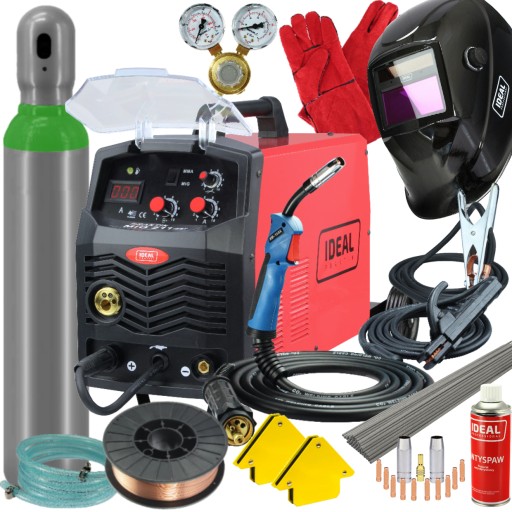 Зварювальний апарат migomat напівавтоматичний MIG MAG MMA 200A IDEAL