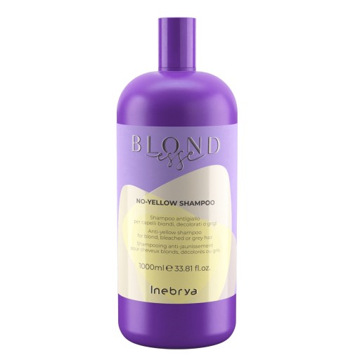 Inebrya No-Yellow Šampón na vlasy Blond 1000 ml