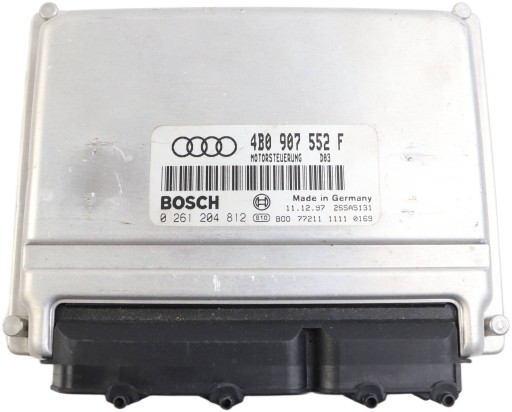 AUDI A6 C5 module control unit of the engine 2.4 V6 4B0907552F 0261204812
