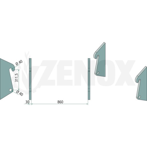 Комплект запечених деталей Zettelmeyer 778755211