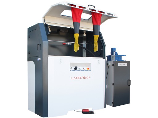 Шліфувальна машина з кабіною під тиском 850L SCP Екстракція 2.2