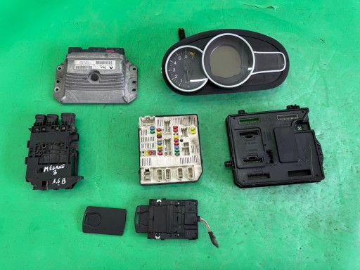 1.6B 101KM - Комплект комп'ютера immo start kit 237100131r renault megane 3 iii 1.6 16v