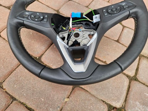 lenkrad Leder skorzana podgrzewana multifunkcja Opel Astra K #A12