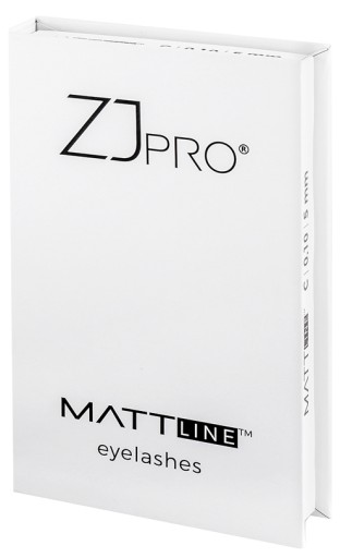 Predlžovacie riasy ZJPro MATTline 0,07 D 9 mm čierna