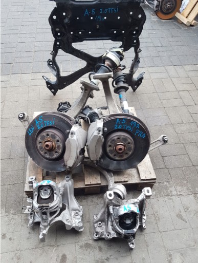 Сани коляска траверс люлька audi a5 8w 2.0 tfsi 2016-2020 оригинал