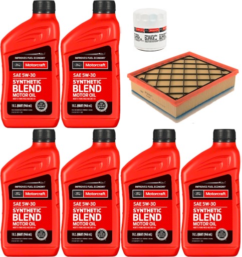 MOTORCRAFT 5W30 5.7L + ФИЛЬТРЫ EDGE 2.0 2015-2023 гг.