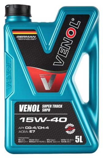 VENOL SUPER TRUCK SHPD 15W40 5л.