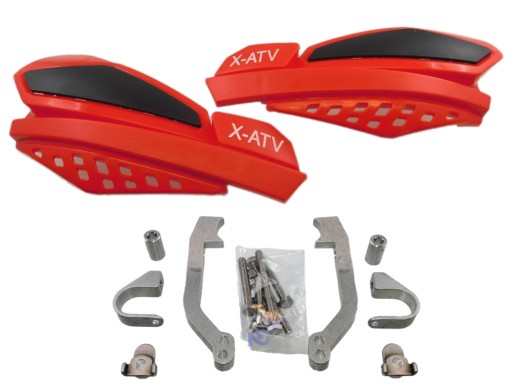 Захист рук HANDBARY X-ATV алюмінієва ручка czer