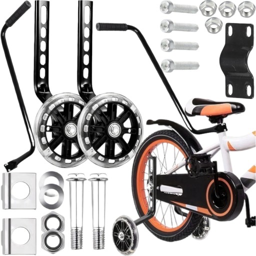 Велосипедні бічні колеса ОПОРНІ КОЛЕСА РУЧКА НАТИВАННЯ для колеса 20\