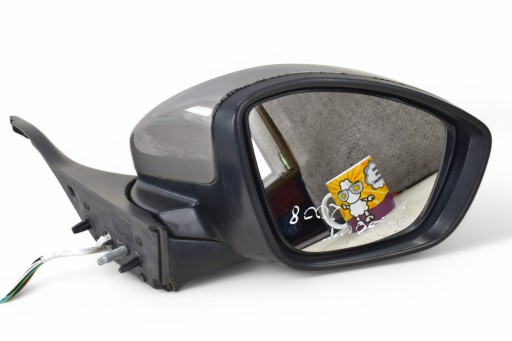 mirror right PEUGEOT 2008 and 2015R 3+6 PIN KOD LAKIERU KCL UK 0211047