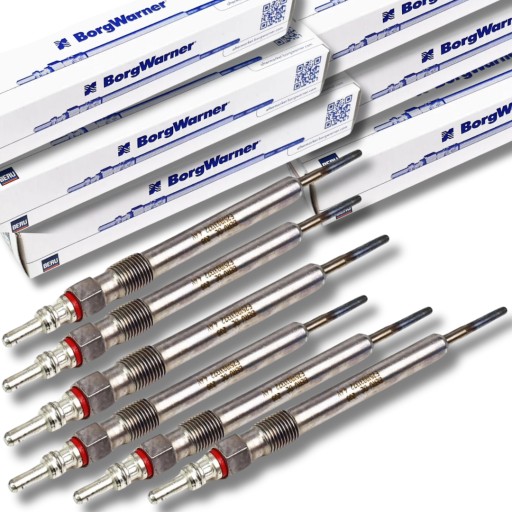 Свечи накаливания beru ge133 skoda/vw 1.6/2.0/3.0 tdi - 6 шт.