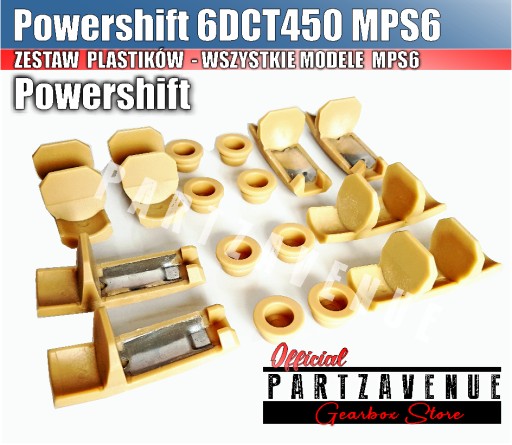 КОМПЛЕКТ ДЛЯ РЕМОНТА ПЛАСТИКА 6DCT450 POWERSHIFT MPS6