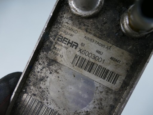 JAGUAR XF X250 3.0 TD oil cooler radiator