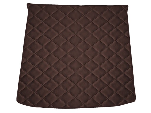 Килимок з екошкіри BROWN для Mitsubishi Outlander III Hybrid 2015-...