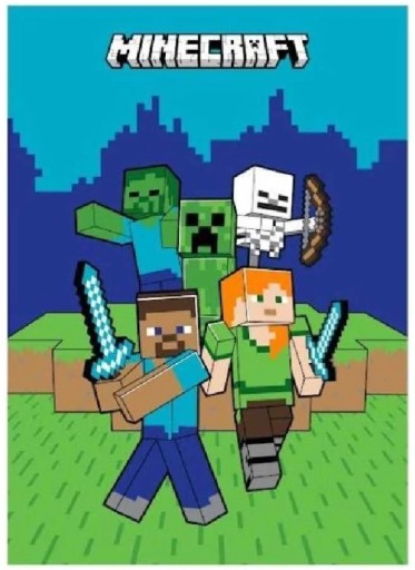 Koc polarowy Minecraft - The main characters