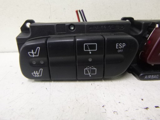 switch panel seats Mercedes W203 2038211951
