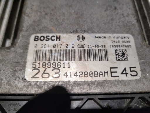 computer Motore FIAT 0281017012