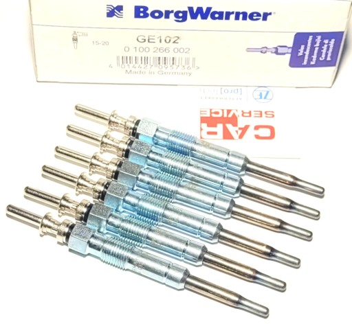 6x beru ge102 свічка розжарювання bmw 330d 530d x3 x5 e46 e90 e87 e60 m57