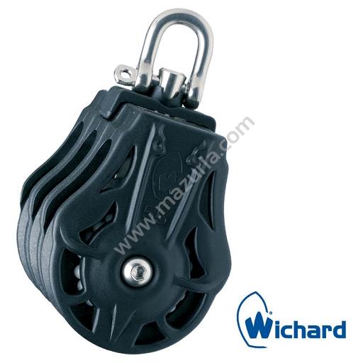0772305 - Потрійний блок 8 мм шків для канатів