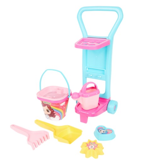 Набір Wader Ігровий візок в піску 7 ел.