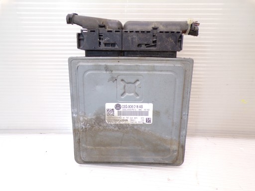 Контроллер компьютера двигателя volkswagen passat b6 2.0 tdi 03g906018as