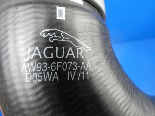 JAGUAR XJ X351 3.0 D 306DT pipe hose of the intercooler air