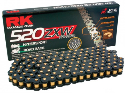 520ZXW/108 7l941379 - Приводний ланцюг RK 520ZXW / 108 Ducati 907 900 ie