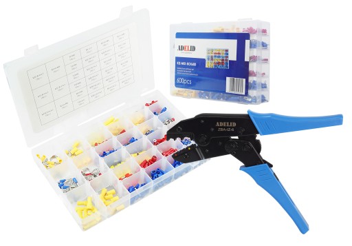 ПЛОСКОГУБЦІ ОБТИСКНИЙ ІНСТРУМЕНТ 600 ШТУЦЕРІВ