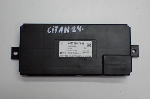 Драйвер модуля оригинальный a4209007908 284z15495r citan ii w420 kangoo iv 24r