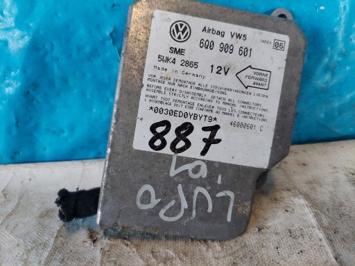 VW LUPO 6Q0909601 SENSOR airbag