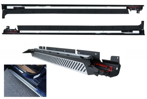 D1277032 - Пороговые ступени BMW X3 G01 / X4 G02 2018-новый комплект