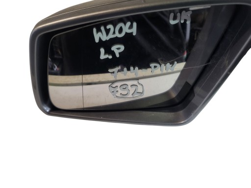 mirror left MERCEDES W204 11PIN UK 792