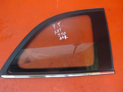FIAT 500 07- window bodywork right rear part rear 2011 ROK