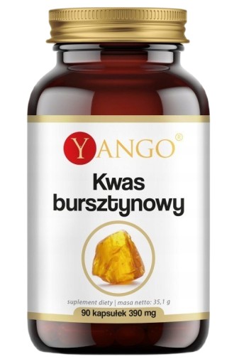 Yango Kyselina Jantárová koža antioxidant 90 kapsúl