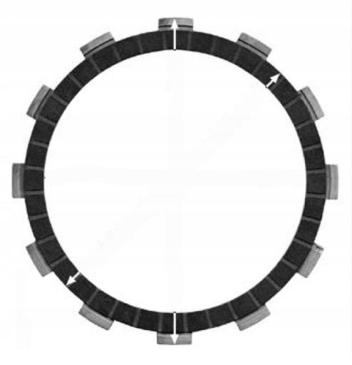 MCC147-10 - TRW LUCAS ДИСКИ ЗЧЕПЛЕННЯ HONDA GL 1500 88-03