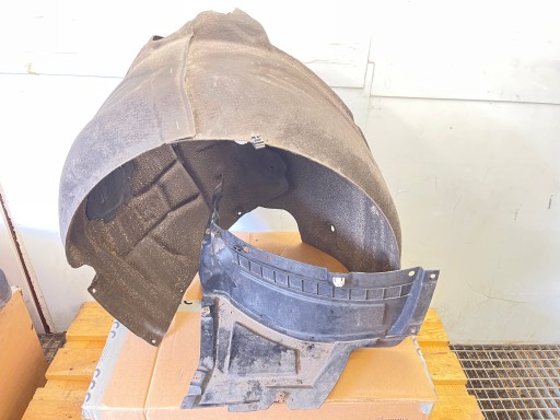 A6 C7 4G LIFT mudguard left left front front MATERIAL+ plastic SLINE